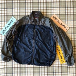 XL MARMOT windbreaker light jacket fleece lined